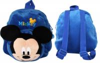 China 12 inch Blue Mickey Mouse School Bag , Personalized Toddler Backpacks factory
