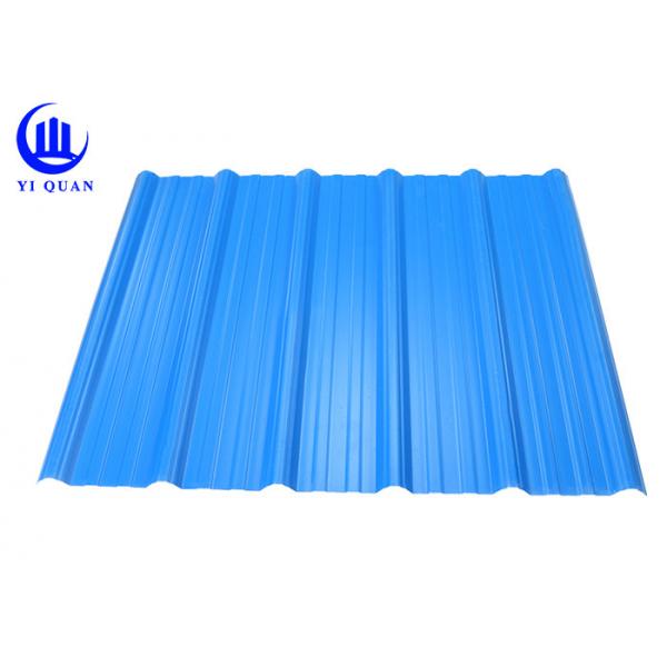 Quality Construction Material PVC Lightweight Plastic Roof Tiles For Corrosive Plant for sale