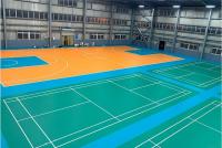 China Polyethylene Layer 6mm 15m×1.8m Vinyl Gym Flooring factory
