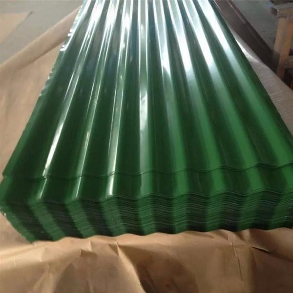 Quality Deep Green Color Sunlight Roofing Sheets Corrugated Prepainted Galvanized Roof for sale