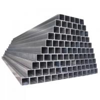 Quality A500 Galvanized Rectangular Pipe 100X100mm Rectangular Tube 100X50 for sale