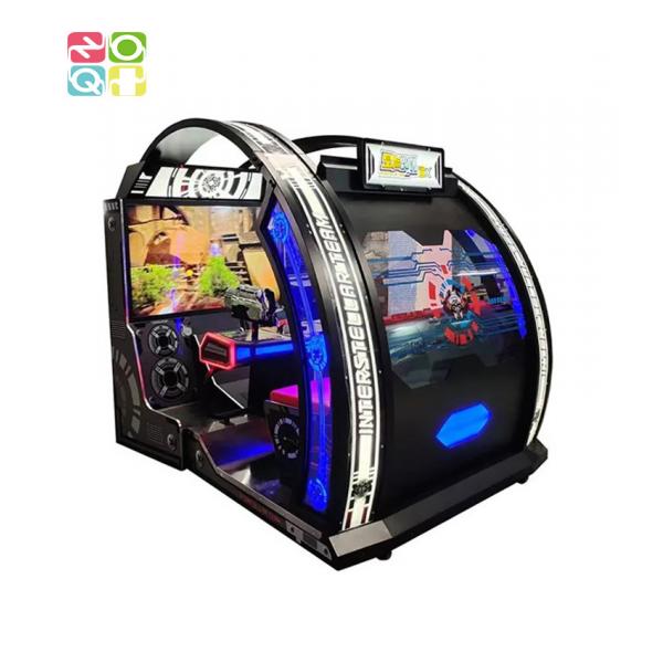 Quality Interstellar Team Arcade Shooting Machine With 60 Inch LCD Screen for sale