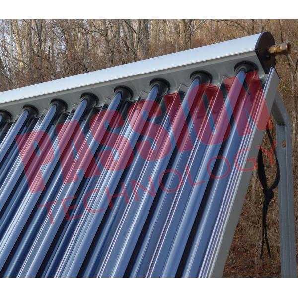 Quality Aluminum Alloy Heat Pipe Solar Collector For Low Temperature Area 15 Tubes for sale
