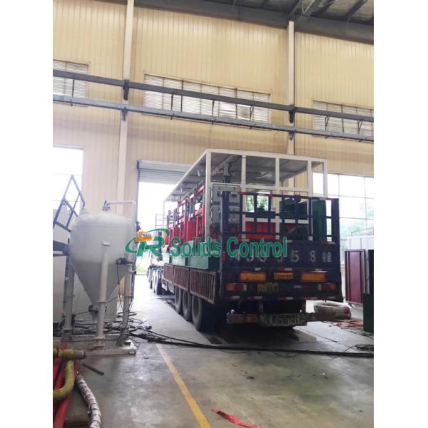Quality 200 GPM Capacity Drilling Mud System HDD Drilling Mud Treatment System for sale