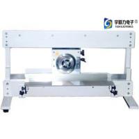 China Manual Type Pcb Depaneling Pcb Manufacturing Machine With One Linear Blade And Circle Blade factory