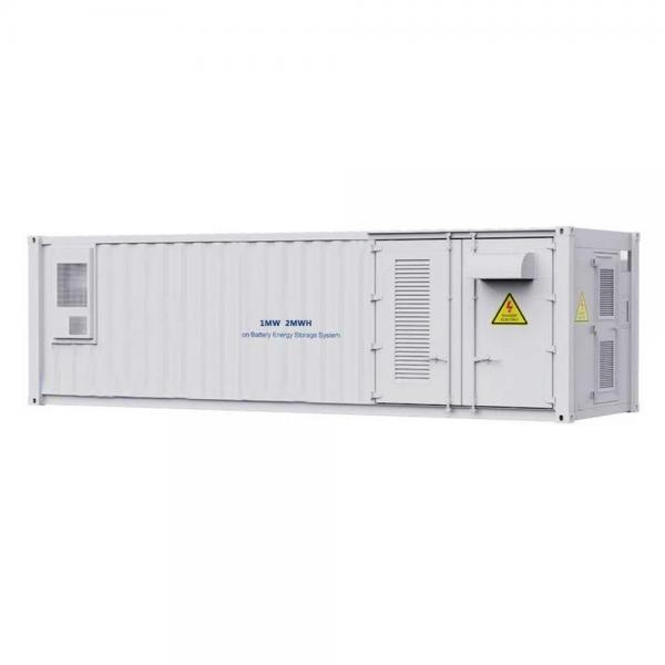 Quality 40ft Containerized Battery Energy Storage System 1MW 2MWH LiFePo4 Battery for sale