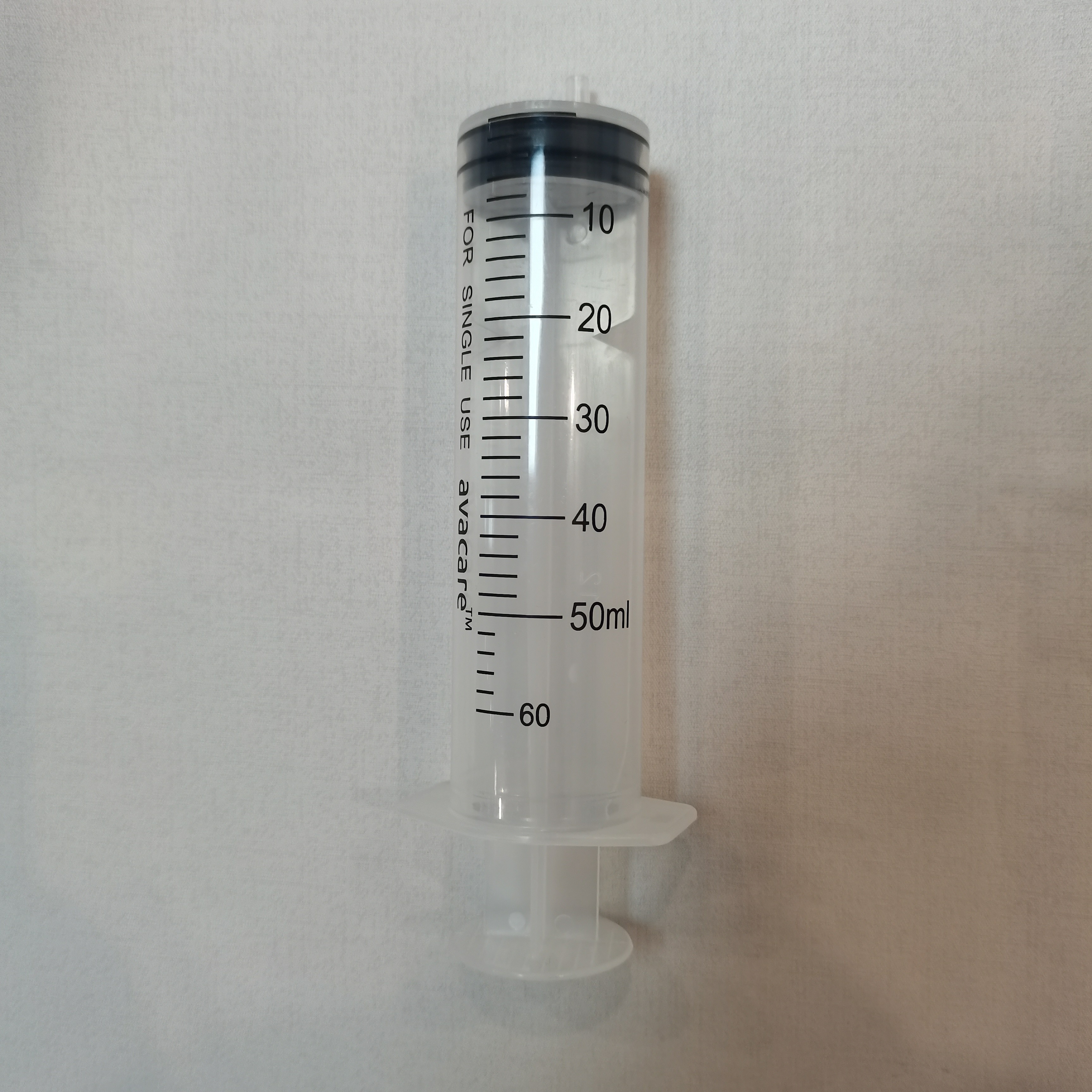 China 3 Parts Disposable Sterile Syringe Transparent Without Needle Eccentric for sale