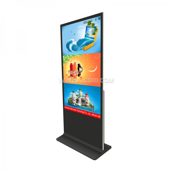 Quality 65" 75" 85" Indoor Floor Standing Android 11 OS 4K Mall Advertising Kiosk for sale