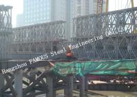 China HD200 Double Row Deck Type Modular Steel Bailey Bridge Hoisting Installation In Site factory