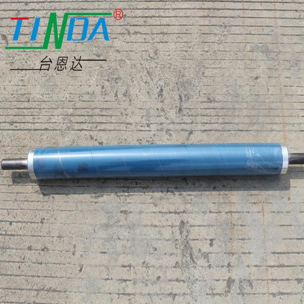 Quality Non Sticking Plastic Film Rollers Banana Rubber Guide Roller UV Resistance for sale