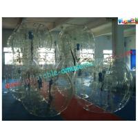 China Inflatable Zorb Football Ball , Bubble Soccer Suits , Body Zorb Ball for Childrens and Adults factory