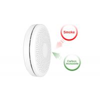 China Combination Smoke CO Alarm With Test Button Photoelectric Smoke Alarm Detector factory