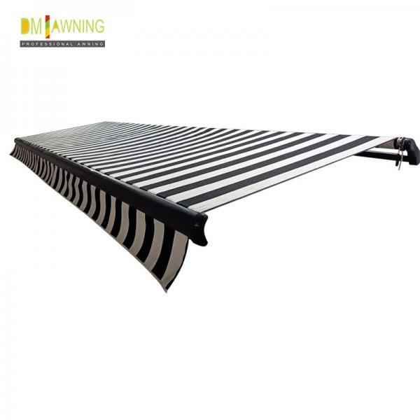 Quality Large size retractable aluminum patio awning, commercial awning waterproof sun protection for sale