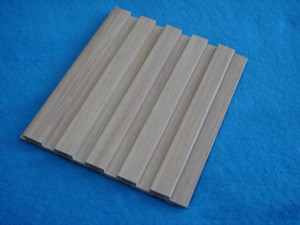 Quality Anti corrosive Beige WPC Wall Panel , Wood Plastic Composite Wall Cladding for sale