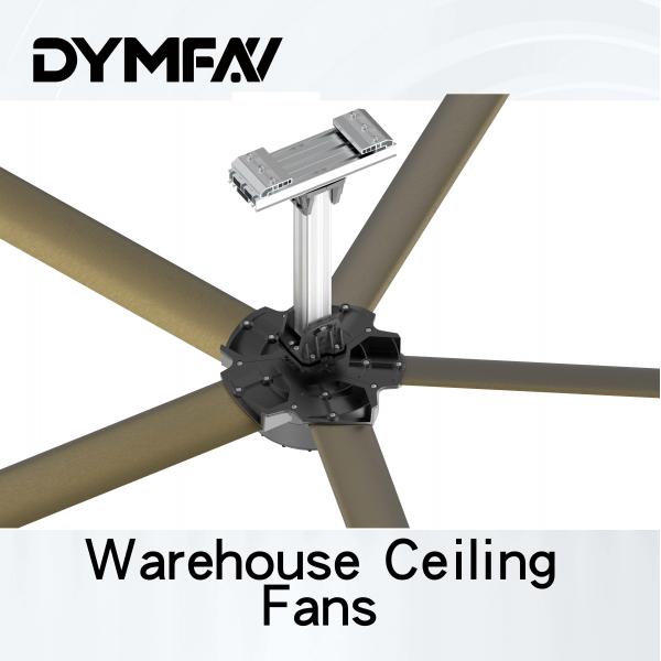 Quality 2.5m Warehouse HVLS Fan Workshop DC Motor Industrial Big Ceiling Fan for sale