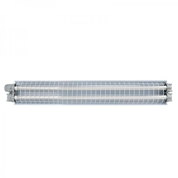 Quality T8 T10 2x20W Flame Proof Light Fixtures Fittings 2ft 18 Inch 12 Inch Double Linear for sale