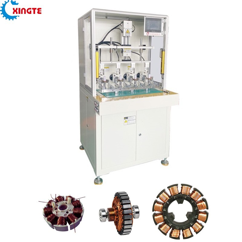 China High Speed CNC Ceiling Fan Coil Winding Machine Automatic With 6 Working Stations factory