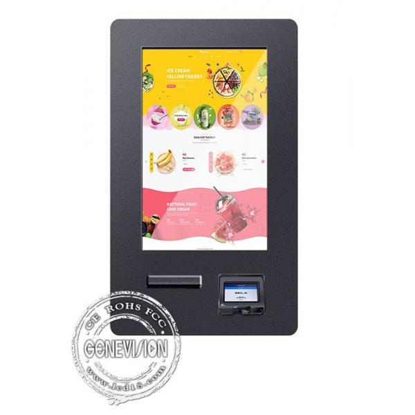 Quality Outdoor Wall Mount Self Service Kiosk Contactless Payment With QR Scanner for sale