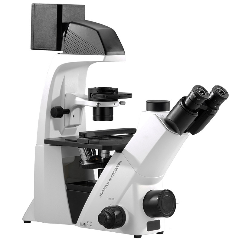 China Trinocular Inverted Biological Microscope WF10X PlA14.2605 Kohler Illumination factory