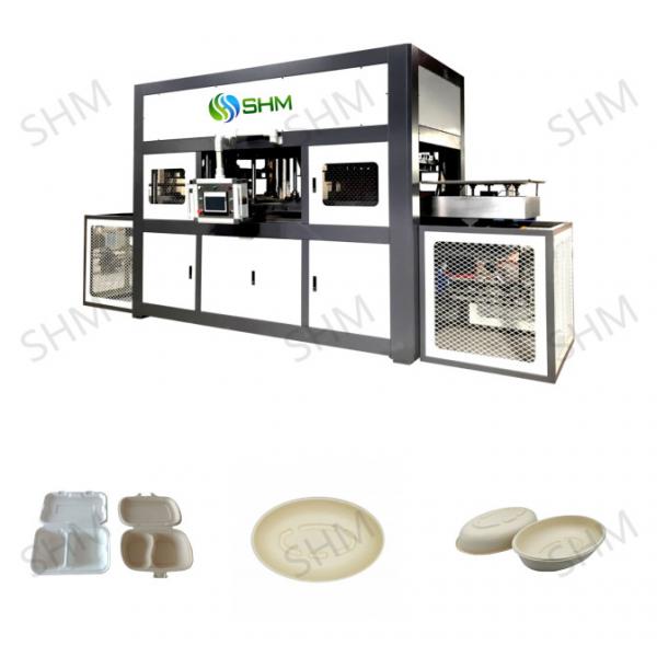 Quality Paper Pulp Tableware Machine 380V Biodegradable Lunch Box Making Machine for sale