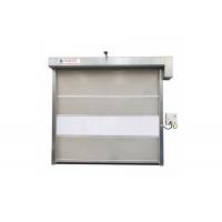 Quality Cleaning Room High Speed PVC Curtain Industrial Roll Up Door Touching Panel for sale