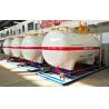 China 10CBM / 10000 Liters Gas LPG Tank With Dispenser Equipments And Scales factory