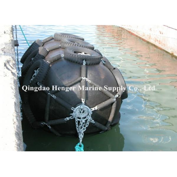 Quality 0.05Mpa 0.08Mpa Inflatable Marine Rubber Fenders , Good Air Tightness Floating for sale