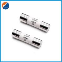Quality Cylindrical Ceramic 10x38mm Solar DC Fuse 1000V DC Fuse For Power System for sale