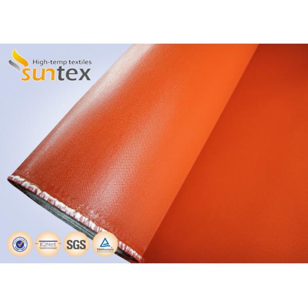 Quality 32oz. Both Side Silicone Coated Fiberglass Cloth For Welding Blanket And Flexible Connector for sale