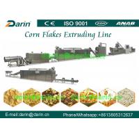 China Twin Screw Extruder Corn Flakes Processing Line with different shapes for sale
