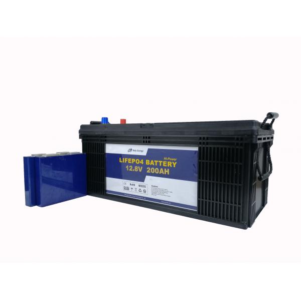 Quality Anti UV 2560Wh 12v 200ah Lithium Ion Deep Cycle Battery for sale
