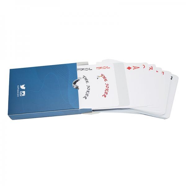 Quality Custom plastic poker cards bridge size waterproof durable with samples for free for sale