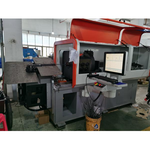 Quality 380V 50Hz Wire Bending Machine , 70m / Min CNC Spring Forming Machine for sale