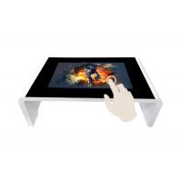 China 43 inch coffee touch table can play table games/PCAP touch/interactive touch screen touch table for sale