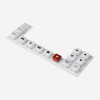 China Irregular Shape Silicone Rubber Membrane Switches Flame Resistant factory