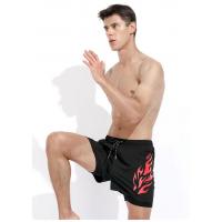 China Double Loose Mens Bathing Suits Quick Drying Mens Beach Pants Hot Spring Swimming factory