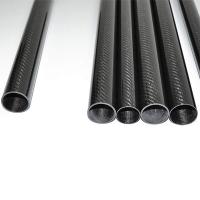 China OEM Winding Carbon Fiber Tube Customized 3K Carbon Fiber Pipe factory