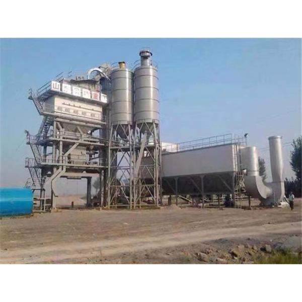 Quality Twin Shaft Stationary Asphalt Mixing Plant 160t/H Environmental Protection for sale