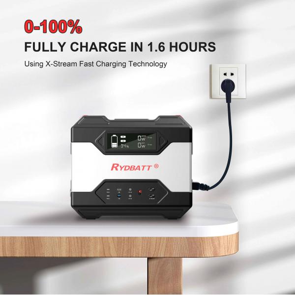Quality Fast Charge Home Battery Storage LiFePO4 Backup Battery Solar Generator for sale