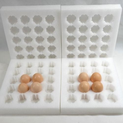 Quality Biodegradable Insert EPE Foam Sheet 30 Eggs Tray With Box Packaging for sale