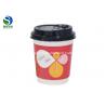 China Compostable Custom Logo Hot Double Wall Insulated Paper Coffee Cups For 500ml Capacity factory