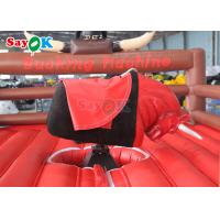 China PVC Inflatable Bullfighting Machine Bucking Bronco Outdoor Sport Games Crazy Rodeo Bull Fight Mechanical Bull factory