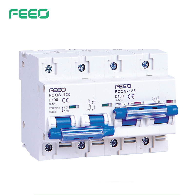 China overload protection 50Hz 80A Manual Generator Transfer Switch factory