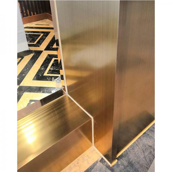 Quality Large Size Stainless Steel Plate Sheet Furniture Titanium PVD Vacuum Coating for sale