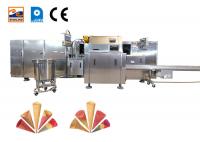 China Multi Function Ice Cream Cone Machine 7kg / Hour 1.1KW Field Installation factory