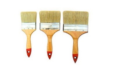 Quality Door Varnish Paint Brush with Lacquered Wood Handle 50mm for sale