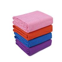 Quality Custom Print Logo Non Slip Microfiber Yoga Towel With Corner Pocket 80X160 for sale