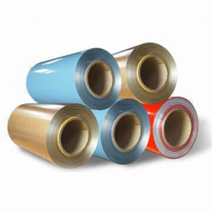 Quality 0.5 mm Prepainted Aluminum Coil 3003 H14 20-2300mm CC AND DC for sale