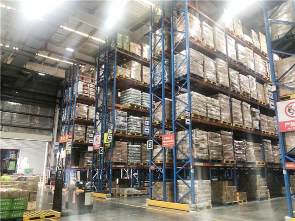 Warehouse rack system pallet racking for wire container storage