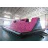 China Huge Insane Inflatable Obstacle Challenges For Adult With Digital Printing Logo factory